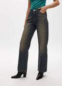 VAQUERO DETALLES BRILLANTES DENIM LOLA CASADEMUNT LF2514018 LOLA CASADEMUNT