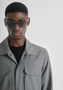 CAMISA REGULAR MEZCLA VISCOSA GRIS ANTONY MORATO MMSL00764 ANTONY MORATO