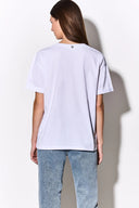 CAMISETA DETALLE CEREZAS BLANCA BSB 210041 BSB