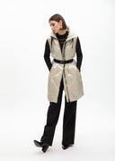 CHALECO LARGO ACOLCHADO ORO LOLA CASADEMUNT LF2501005