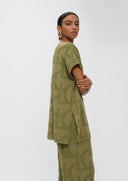 CAMISETA PUNTO JAQUARD LC KAKI LOLA CASADEMUNT LS2615116