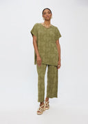 CAMISETA PUNTO JAQUARD LC KAKI LOLA CASADEMUNT LS2615116