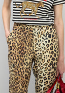 PANTALON FLARE ANIMAL PRINT LOLA CASADEMUNT LS2614033