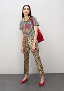 PANTALON FLARE ANIMAL PRINT LOLA CASADEMUNT LS2614033
