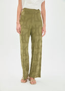 PANTALON PUNTO JAQUARD KAKI LOLA CASADEMUNT LS2614051