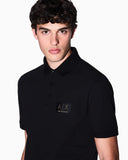 POLO NEGRO LOGO ORO ARMANI EXCHANGE XM002232 AF10364