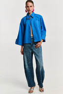 CAMISA POPELIN AZULON BSB 216003