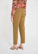 PANTALON CON CINTA LOGO M KAKI LOLA CASADEMUNT MS2614021