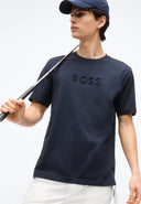 CAMISETA LOGO ENGOMADO AZUL MARINO HUGO BOSS 50559361