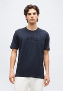 CAMISETA LOGO ENGOMADO AZUL MARINO HUGO BOSS 50559361