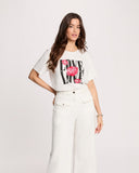 CAMISETA BLANCA MORGAN DOVE