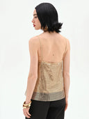 TOP LENTEJUELAS ORO RINASCIMIENTO CFC0128004003