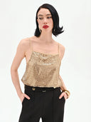 TOP LENTEJUELAS ORO RINASCIMIENTO CFC0128004003