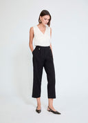 PANTALON TACHAS TRABILLA NEGRO LOLA CASADEMUNT MS2614022