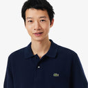 POLO PUNTO CORTE CLASICO AZUL MARINO LACOSTE AH1043