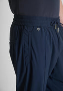 PANTALON REGULAR FIT "NATE" TEJIDO TECNICO MARINO ANTONY MORATO MMTR00777
