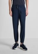 PANTALON REGULAR FIT "NATE" TEJIDO TECNICO MARINO ANTONY MORATO MMTR00777