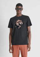 CAMISETA REGULAR FIT TIGRE NEGRA ANTONY MORATO MMKS02651