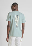 CAMISETA REGULAR FIT VERDE AGUA ANTONY MORATO MMKS02669