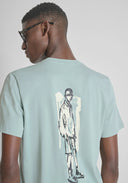 CAMISETA REGULAR FIT VERDE AGUA ANTONY MORATO MMKS02669