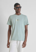 CAMISETA REGULAR FIT VERDE AGUA ANTONY MORATO MMKS02669