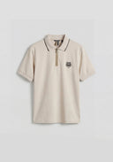 POLO REGULAR FIT ALGODON BEIGE ANTONY MORATO MMKS02601
