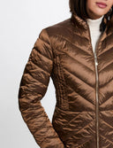 PLUMAS REVERSIBLE SATINADO NEGRO/BRONZE MOGAN GTABAC