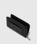 CARTERA CREMALLERA NEGRA KARL LAGERFELD B4W32074