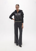 SUDADERA NEGRA CON LENTEJUELAS LOLA CASADEMUNT
