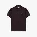 POLO MARRON BASICO PIQUE LACOSTE LS1212