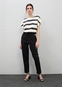 PANTALON CREMALLERAS NEGRO LOLA CASADEMUNT LS2614048