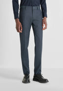 PANTALON TRAJE TEJIDO MICRODIBUJO AZUL ANTONY MORATO MMTS00056