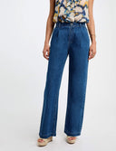 VAQUERO ANCHO DENIM MORGAN PLIS