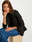 CHAQUETA ENTALLADA NEGRA MORGAN VADOR