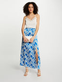 FALDA LARGA MORGAN ESTAMPADA JBLUE