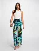 PANTALON PALAZZO MORGAN ESTAMPADO PLIZO