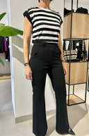 PANTALON CAMPAÑA MUJER RINASCIMIENTO NEGRO