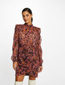 VESTIDO CÓCTEL MORGAN ESTAMPADO