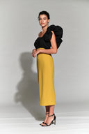 VESTIDO CÓCTEL MOSKADA MOSTAZ 5103